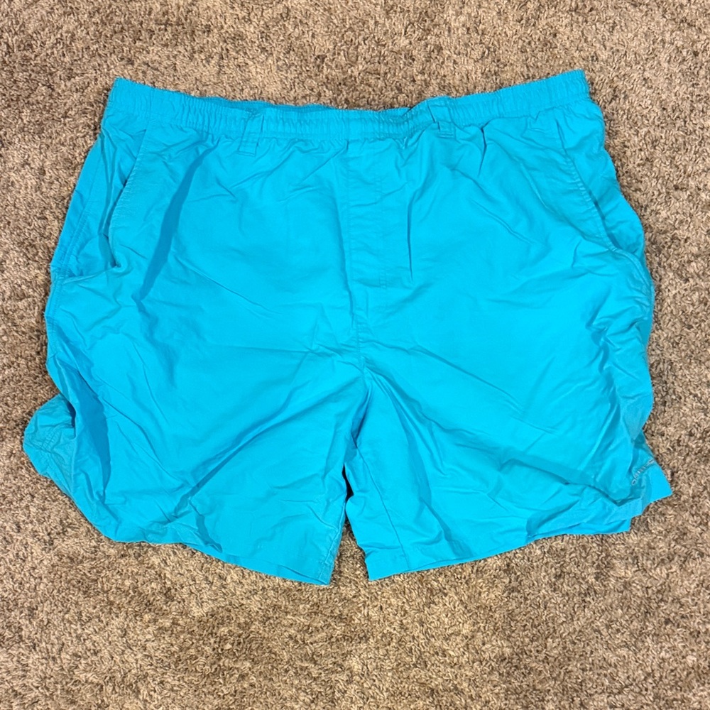 Columbia Turquoise Men's Shorts